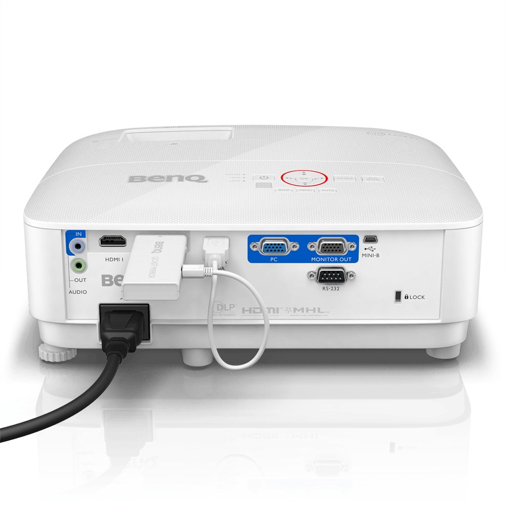 BenQ TH671ST data projector Standard throw projector 3000 ANSI lumens DLP 1080p (1920x1080) White BenQ TH671ST data projector Standard throw projector 3000 ANSI lumens DLP 1080p (1920x1080) White