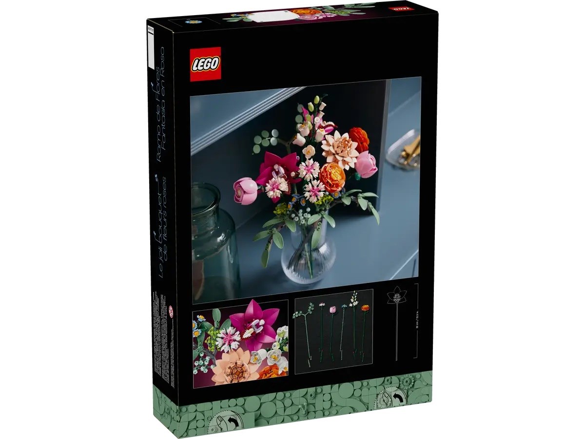 LEGO ICONS 10342 The Botanical Collection - Pretty Pink Flower Bouquet LEGO ICONS 10342 The Botanical Collection - Pretty Pink Flower Bouquet