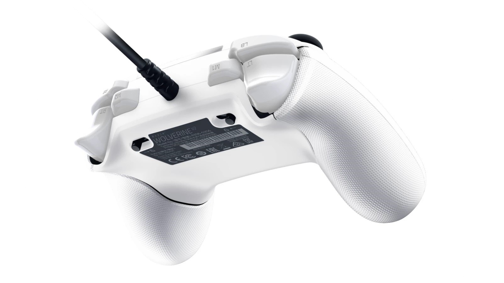 Razer Wolverine V2 For Xbox Series X/S, Wired Gaming controller, Mercury White Razer Wolverine V2 For Xbox Series X/S, Wired Gaming controller, Mercury White