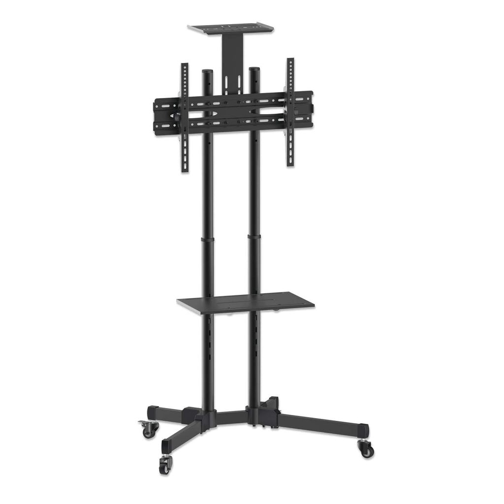 Manhattan TV & Monitor Mount, Trolley Stand, 1 screen, Screen Sizes: 37-65", Black, VESA 200x200 to 600x400mm, Max 40kg, LFD, Lifetime Warranty Manhattan TV & Monitor Mount, Trolley Stand, 1 screen, Screen Sizes: 37-65", Black, VESA 200x200 to 600x400mm, Max 40kg, LFD, Lifetime Warranty