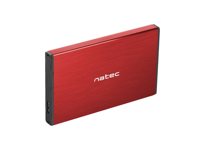 NATEC HDD ENCLOSURE RHINO GO (USB 3.0, 2.5", RED) NATEC HDD ENCLOSURE RHINO GO (USB 3.0, 2.5", RED)