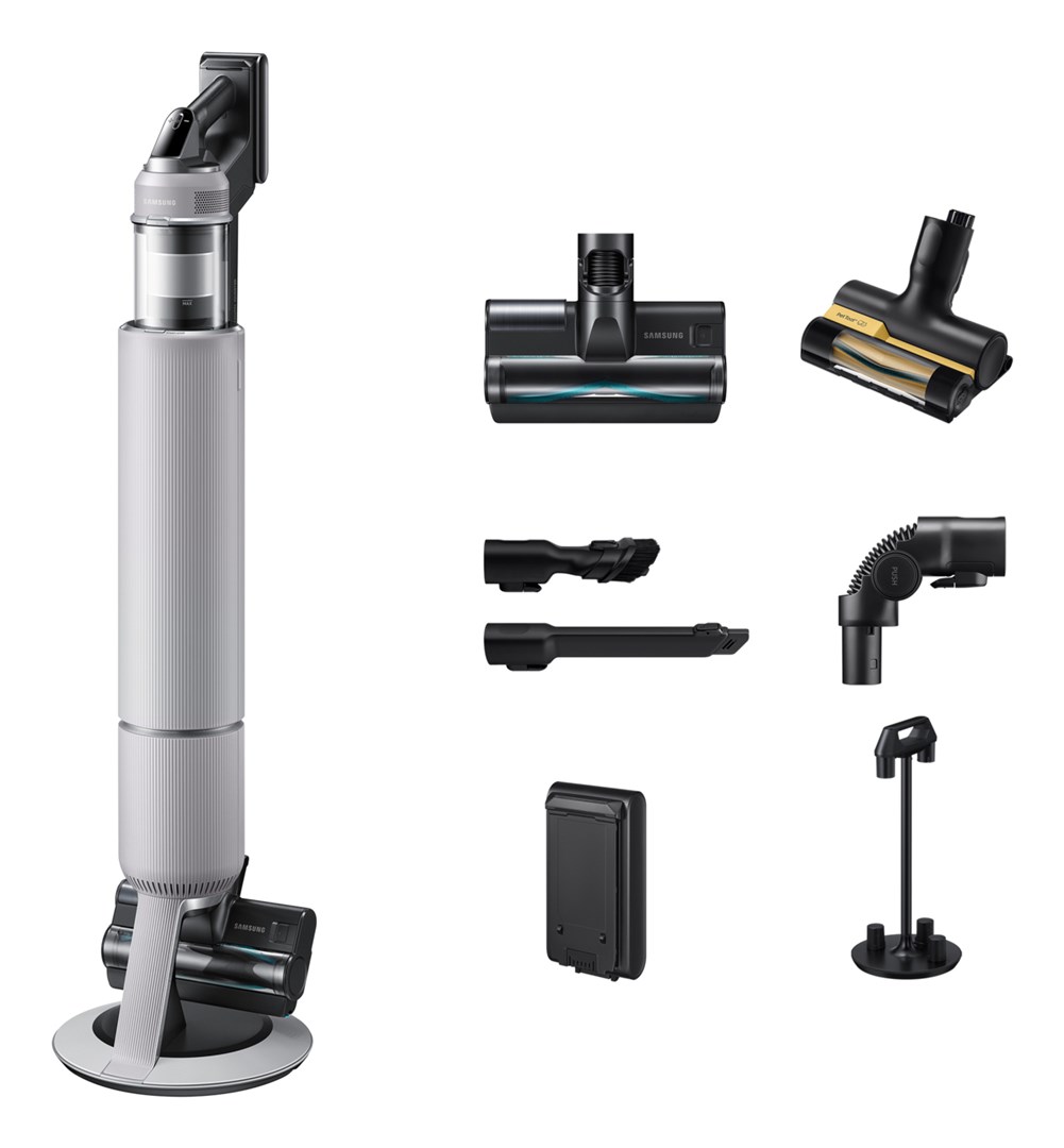 Samsung VS80F28DLP 2-in-1 stick vacuum Battery Dry HEPA, Micro Bagless 0.5 L 770 W Grey Samsung VS80F28DLP 2-in-1 stick vacuum Battery Dry HEPA, Micro Bagless 0.5 L 770 W Grey