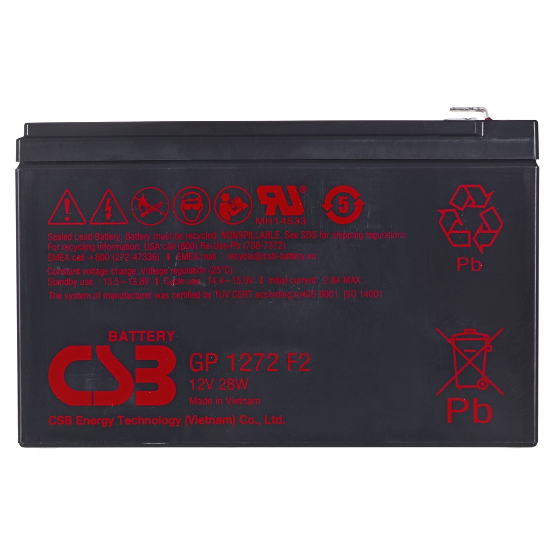 CSB GP1272F2 12V 7,2Ah battery CSB GP1272F2 12V 7,2Ah battery