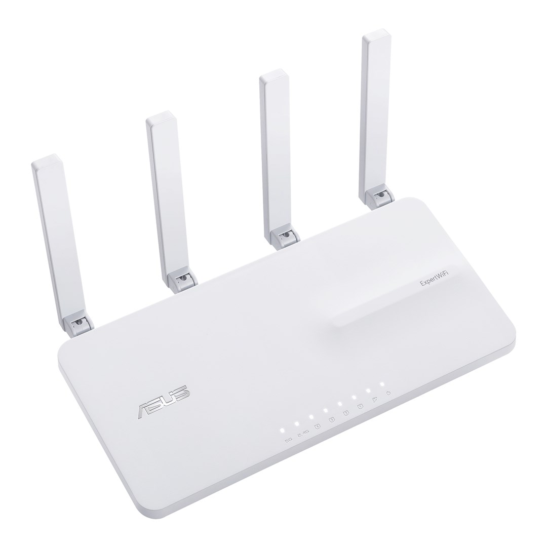 ASUS EBR63 – Expert WiFi wireless router Gigabit Ethernet Dual-band (2.4 GHz / 5 GHz) White ASUS EBR63 – Expert WiFi wireless router Gigabit Ethernet Dual-band (2.4 GHz / 5 GHz) White
