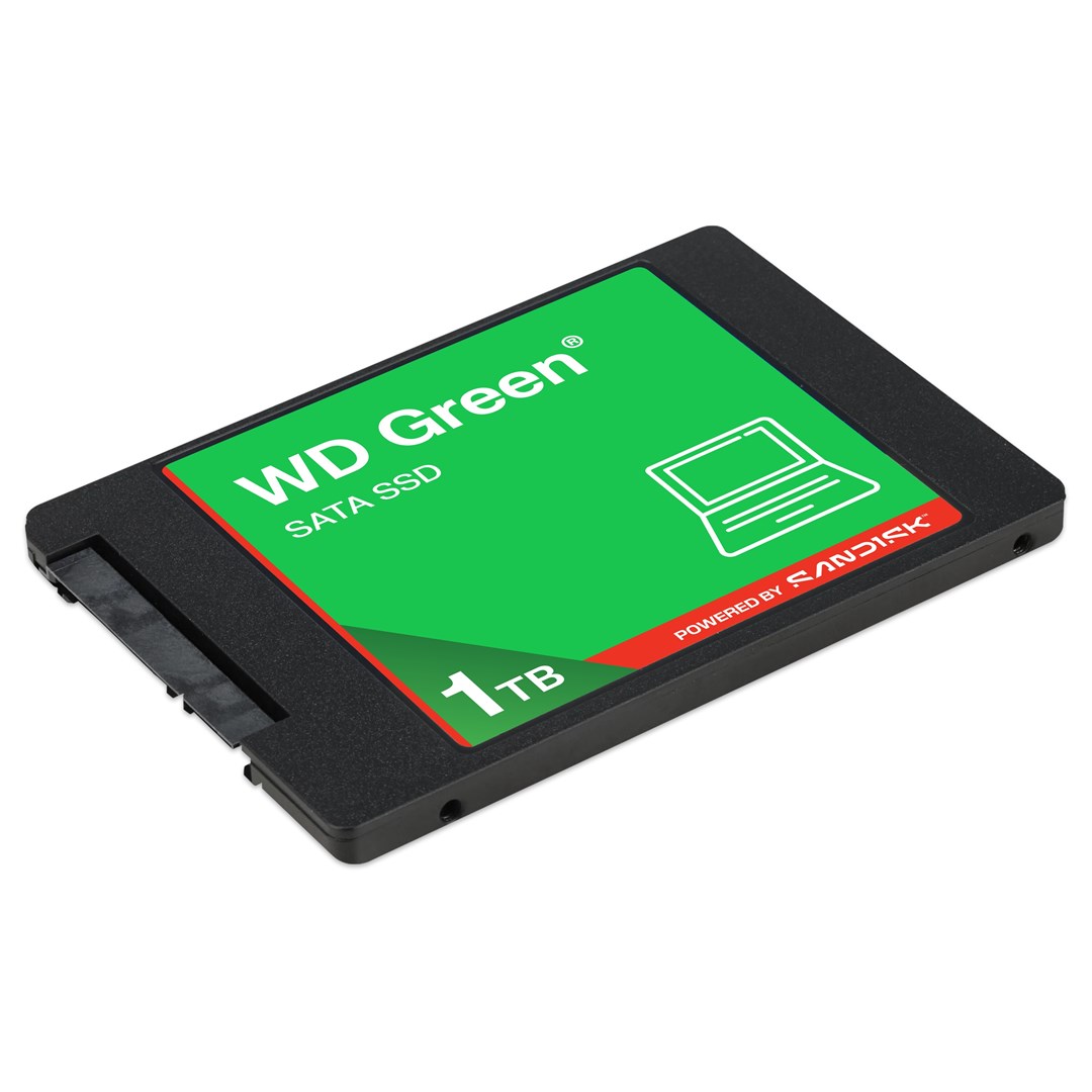 Western Digital WDS100T5G0A 1 TB 2.5" Serial ATA III 3D NAND Western Digital WDS100T5G0A 1 TB 2.5" Serial ATA III 3D NAND
