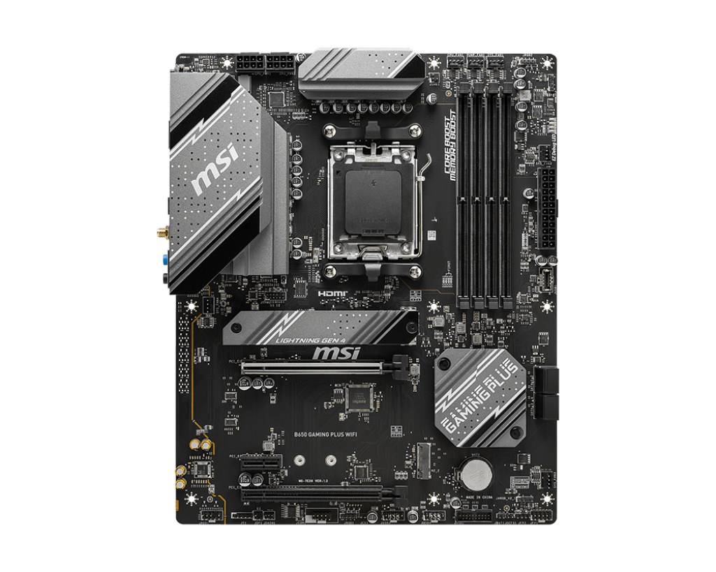 MSI B650 GAMING PLUS WIFI motherboard AMD B650 Socket AM5 ATX MSI B650 GAMING PLUS WIFI motherboard AMD B650 Socket AM5 ATX