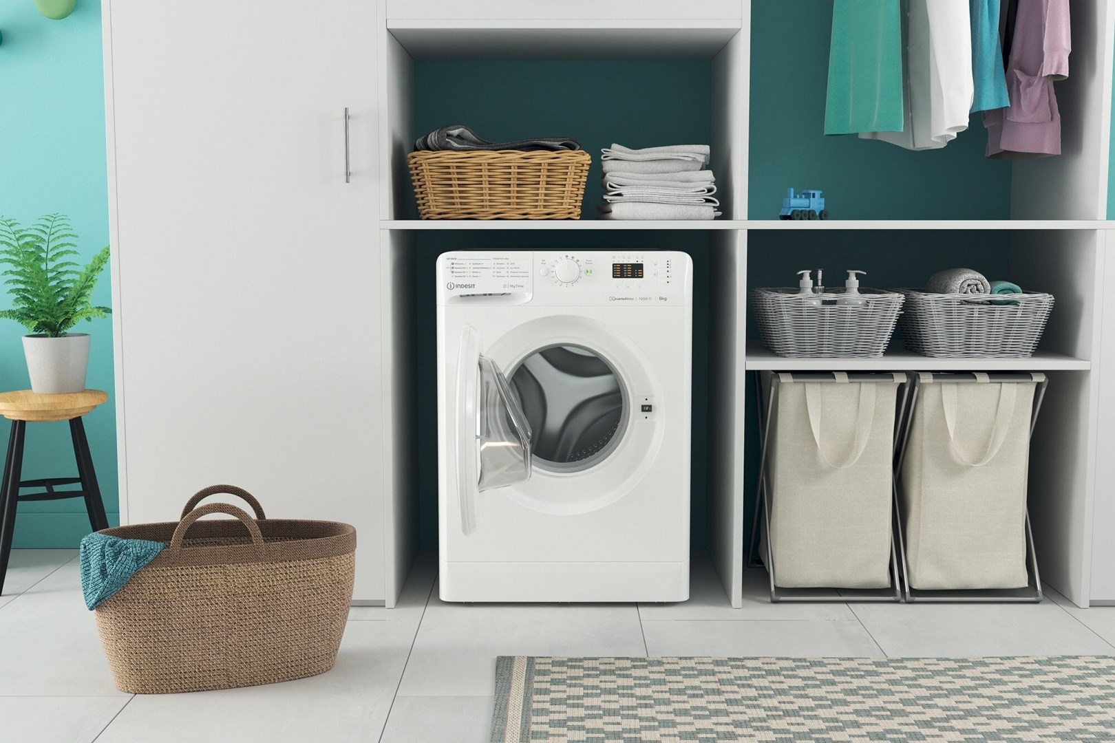 Washing machine INDESIT MTWSA 61294 W PL Washing machine INDESIT MTWSA 61294 W PL