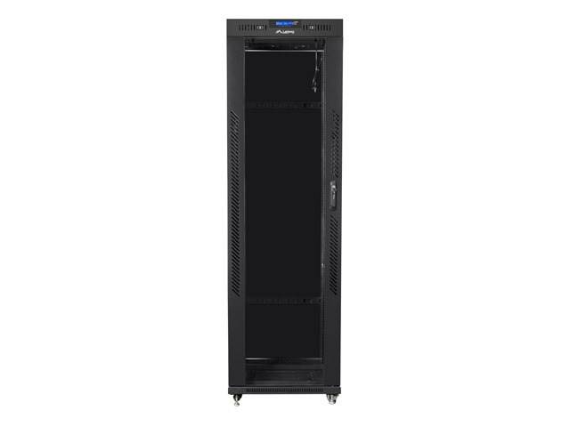 LANBERG FREE STANDING 19" RACK CABINET 42U 600x600 BLACK LANBERG FREE STANDING 19" RACK CABINET 42U 600x600 BLACK