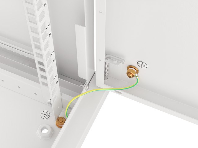 LANBERG WALL MOUNT RACK CABINET 19" 6U 600X450 LANBERG WALL MOUNT RACK CABINET 19" 6U 600X450