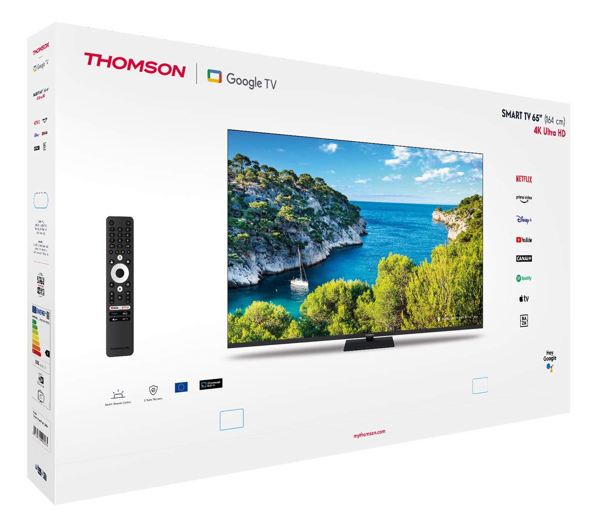 Thomson 65UG5C14 TV 165.1 cm (65") 4K Ultra HD Smart TV Wi-Fi Black Thomson 65UG5C14 TV 165.1 cm (65") 4K Ultra HD Smart TV Wi-Fi Black
