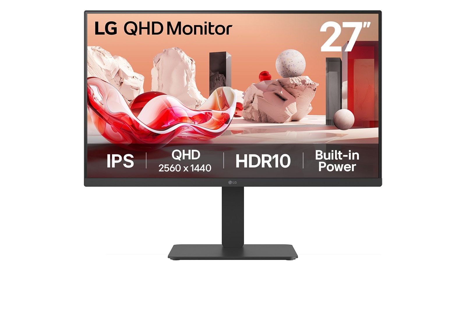 LG 27BA54QB-B computer monitor 68.6 cm (27") 2560 x 1440 pixels Quad HD LCD Black LG 27BA54QB-B computer monitor 68.6 cm (27") 2560 x 1440 pixels Quad HD LCD Black