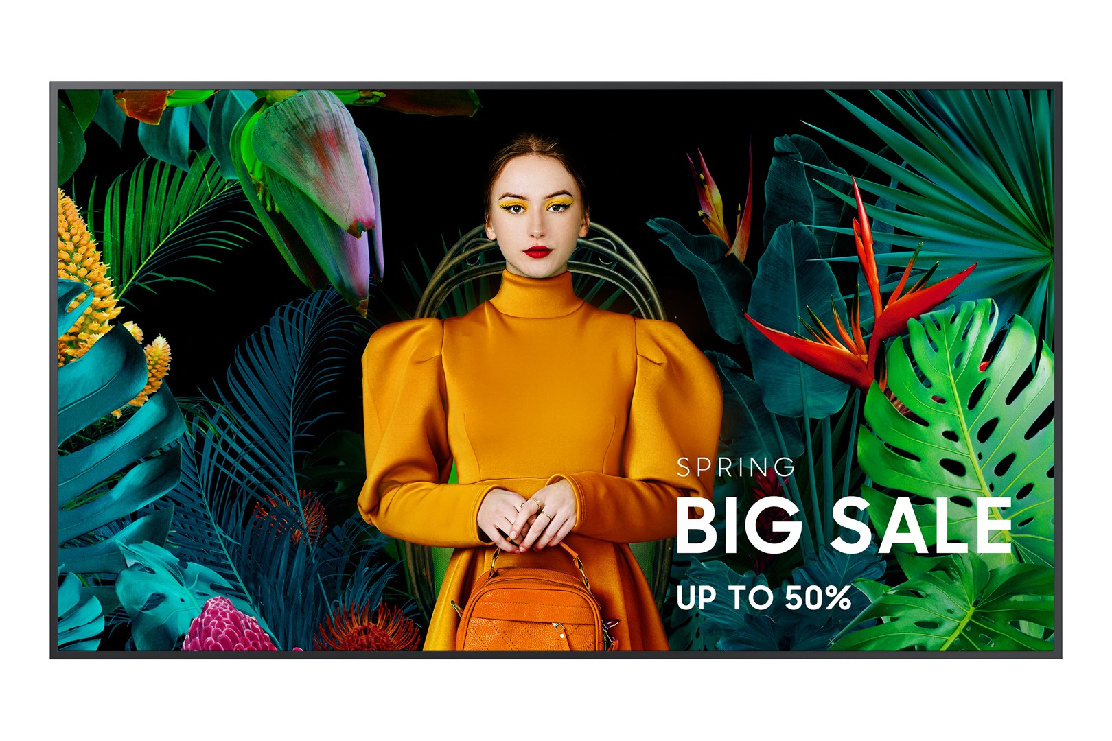 Samsung QB65C Digital signage flat panel 165.1 cm (65") LCD Wi-Fi 350 cd/m² 4K Ultra HD Black Built-in processor Tizen 7.0 16/7 Samsung QB65C Digital signage flat panel 165.1 cm (65") LCD Wi-Fi 350 cd/m² 4K Ultra HD Black Built-in processor Tizen 7.0 16/7