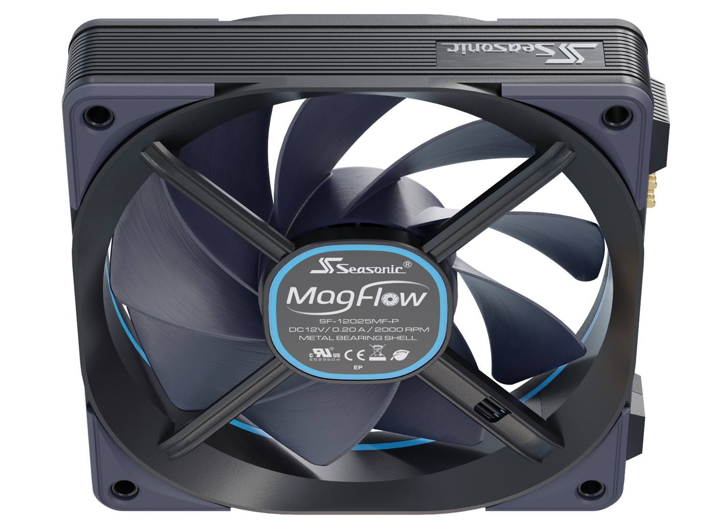 Seasonic MagFlow 3-Fan Kit Computer case 12 cm Black 3 pc(s) Seasonic MagFlow 3-Fan Kit Computer case 12 cm Black 3 pc(s)