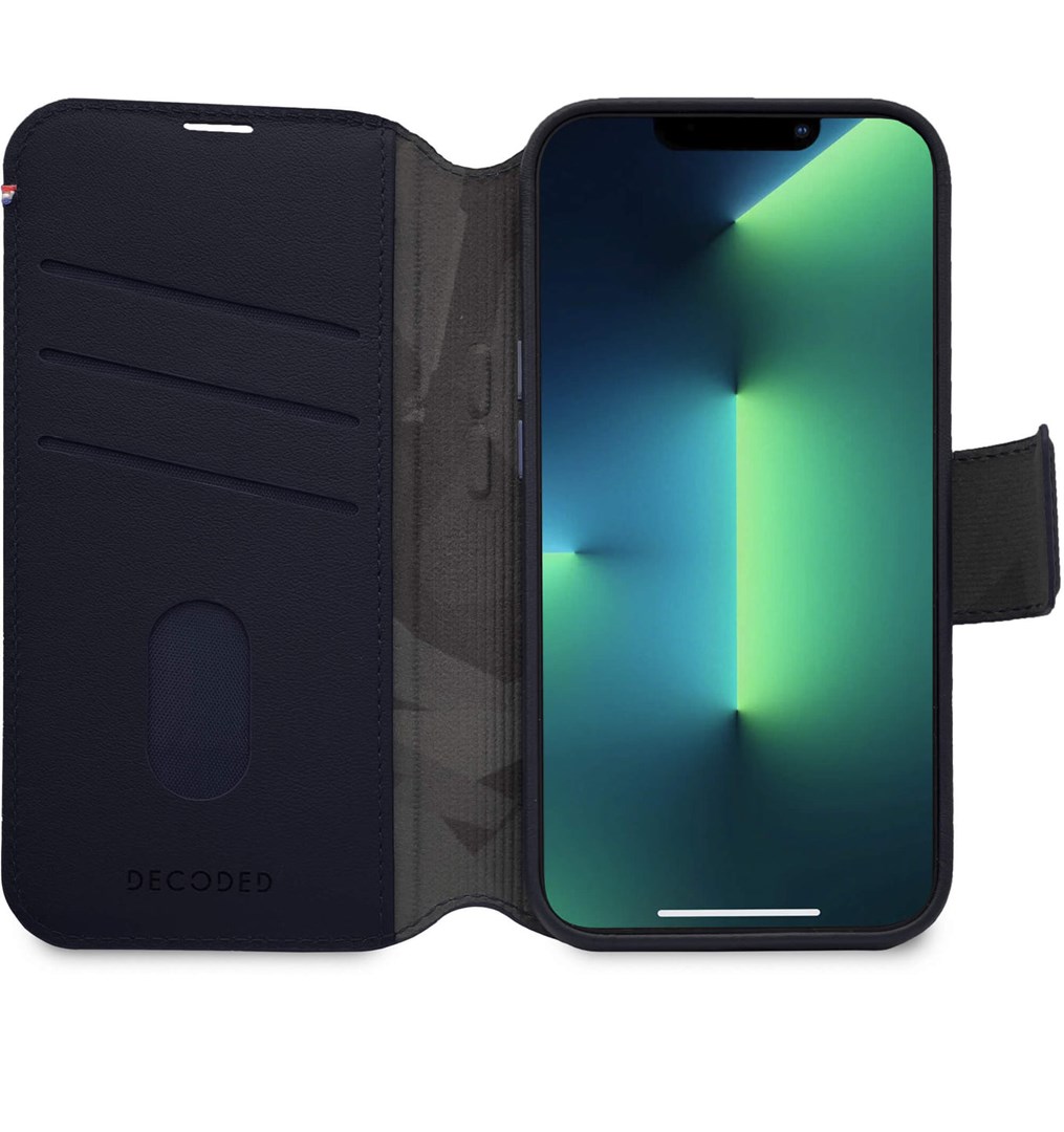 Decoded D23IPO14PMDW5NY mobile phone case 17 cm (6.7") Wallet case Navy Decoded D23IPO14PMDW5NY mobile phone case 17 cm (6.7") Wallet case Navy
