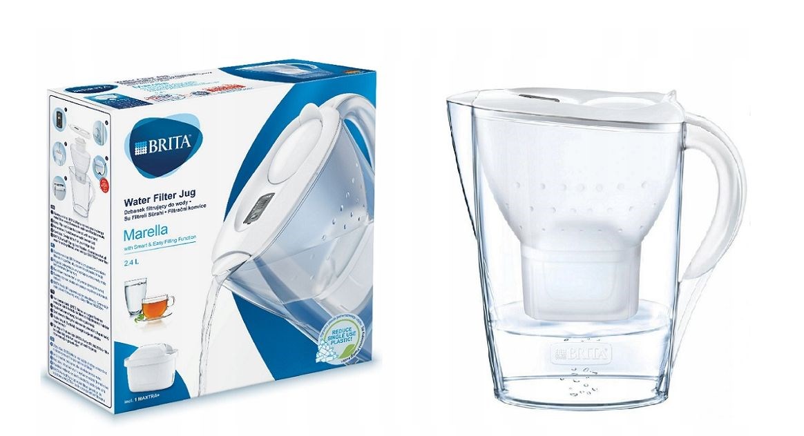 Brita Marella+1 Maxtra Pro PP filter jug (2.4 l; graphite) Brita Marella+1 Maxtra Pro PP filter jug (2.4 l; graphite)