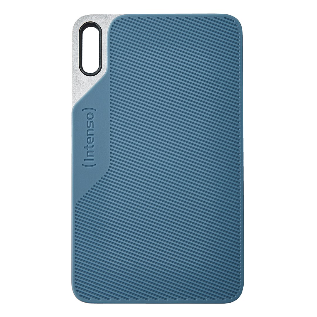 Intenso Lesen/Schreiben bis zu 500 MB/s/2TB USB Type-C 3.2 Gen 1 (3.1 Gen 1) Blue, Grey Intenso Lesen/Schreiben bis zu 500 MB/s/2TB USB Type-C 3.2 Gen 1 (3.1 Gen 1) Blue, Grey