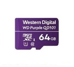 Western Digital WD Purple SC QD101 memory card 64 GB MicroSDXC Class 10 Western Digital WD Purple SC QD101 memory card 64 GB MicroSDXC Class 10