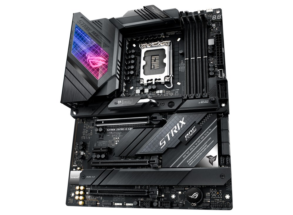 ASUS ROG STRIX Z690-E GAMING WIFI Intel Z690 LGA 1700 ATX ASUS ROG STRIX Z690-E GAMING WIFI Intel Z690 LGA 1700 ATX