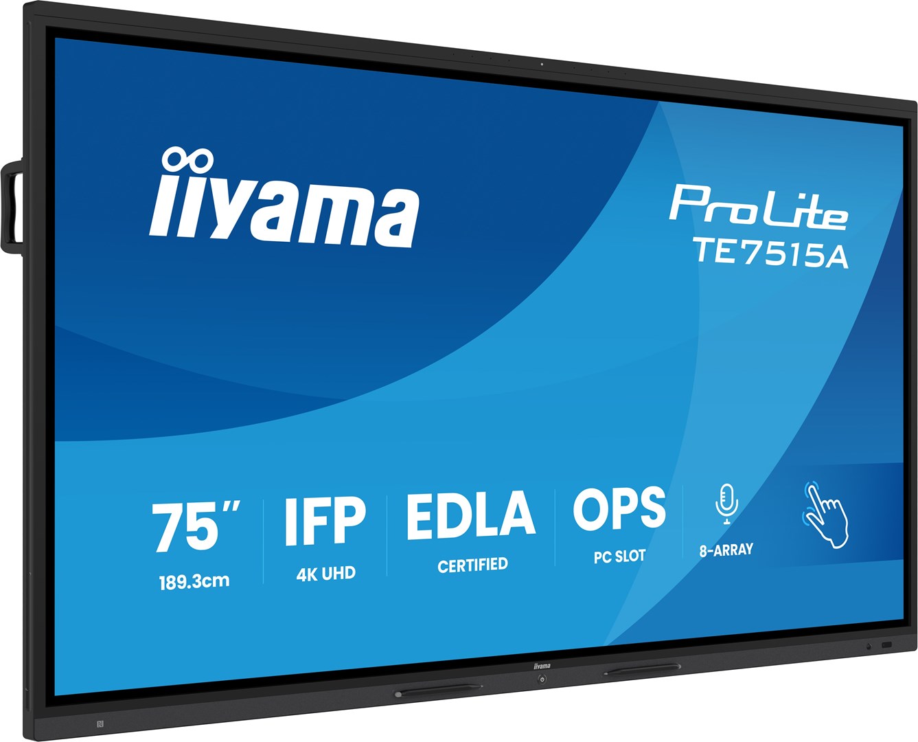 iiyama 75" 4K UHD Google EDLA Certified IFP Interactive Display – Where Design Meets Performance iiyama 75" 4K UHD Google EDLA Certified IFP Interactive Display – Where Design Meets Performance