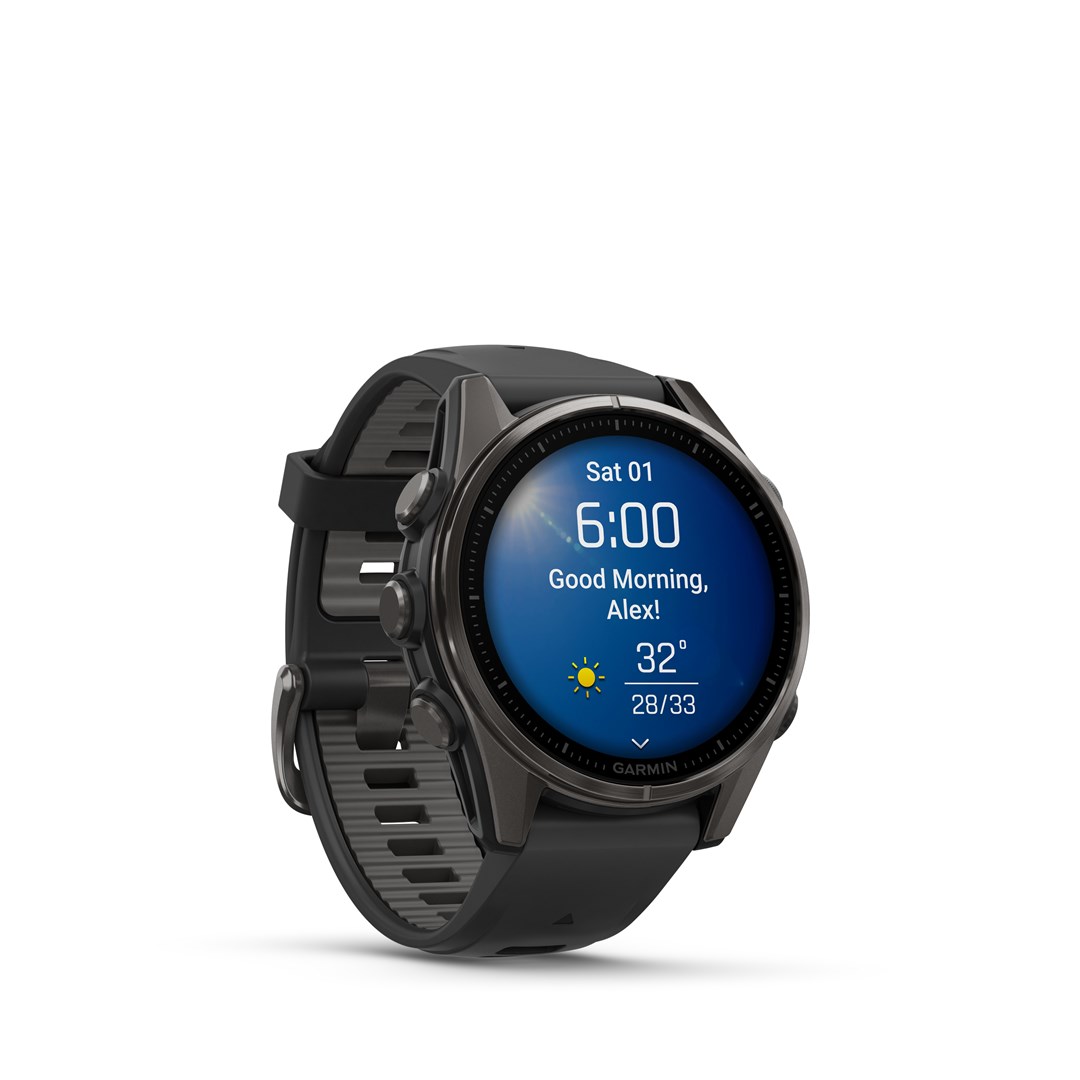 Garmin fenix 8 3.3 cm (1.3") AMOLED 43 mm Digital 416 x 416 pixels Touchscreen Black Wi-Fi GPS (satellite) Garmin fenix 8 3.3 cm (1.3") AMOLED 43 mm Digital 416 x 416 pixels Touchscreen Black Wi-Fi GPS (satellite)