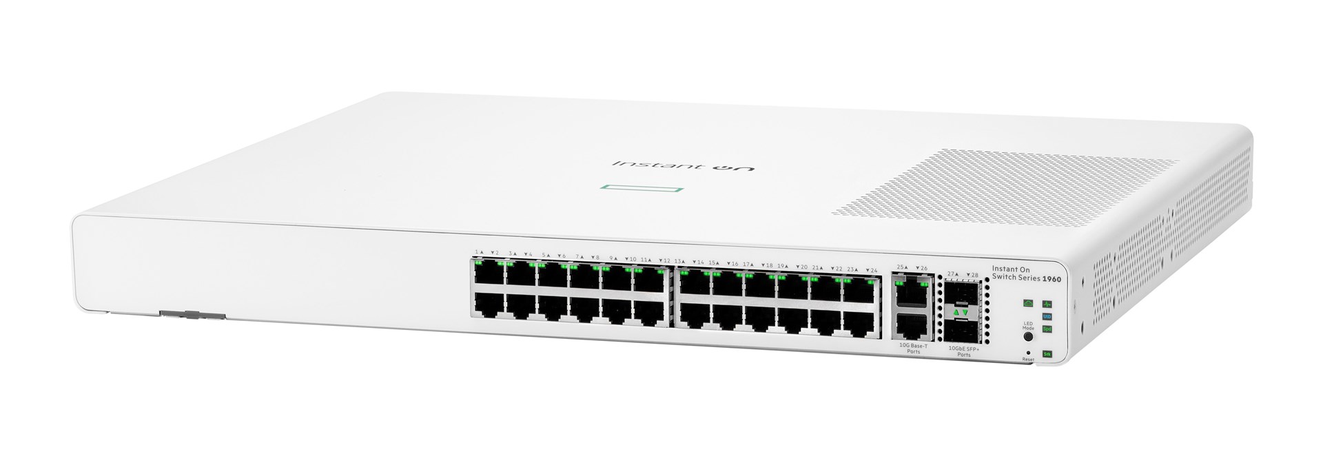 HPE Aruba Networking Networking Instant On Switch 24p Gigabit 2p 10GBT 2p SFP+ 1960 HPE Aruba Networking Networking Instant On Switch 24p Gigabit 2p 10GBT 2p SFP+ 1960