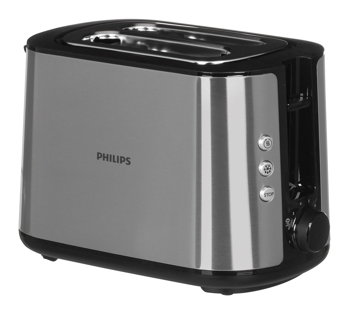 Philips Viva Collection HD2650/90 toaster 2 slice(s) 950 W Black, Stainless steel Philips Viva Collection HD2650/90 toaster 2 slice(s) 950 W Black, Stainless steel