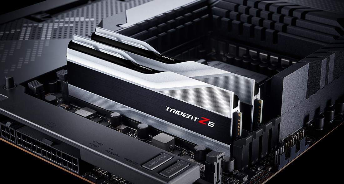 G.Skill Trident Z F5-6000J3636F16GX2-TZ5S memory module 32 GB 2 x 16 GB DDR5 6000 MHz G.Skill Trident Z F5-6000J3636F16GX2-TZ5S memory module 32 GB 2 x 16 GB DDR5 6000 MHz