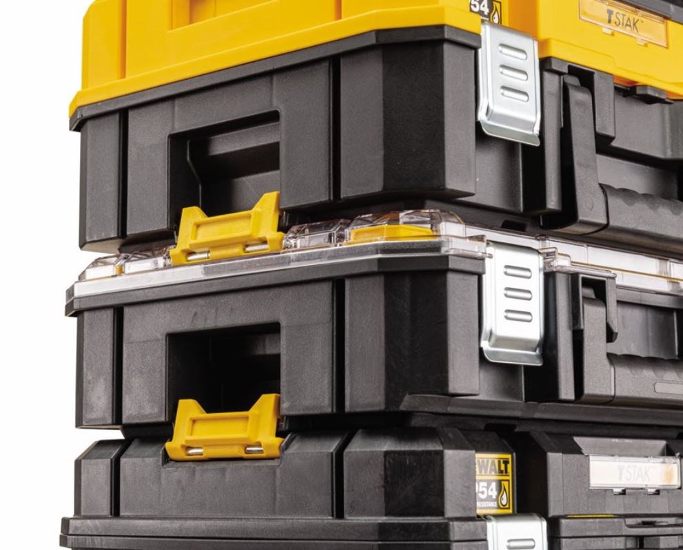 DeWALT DWST83343-1 small parts/tool box TSTAK 2.0 Black DeWALT DWST83343-1 small parts/tool box TSTAK 2.0 Black