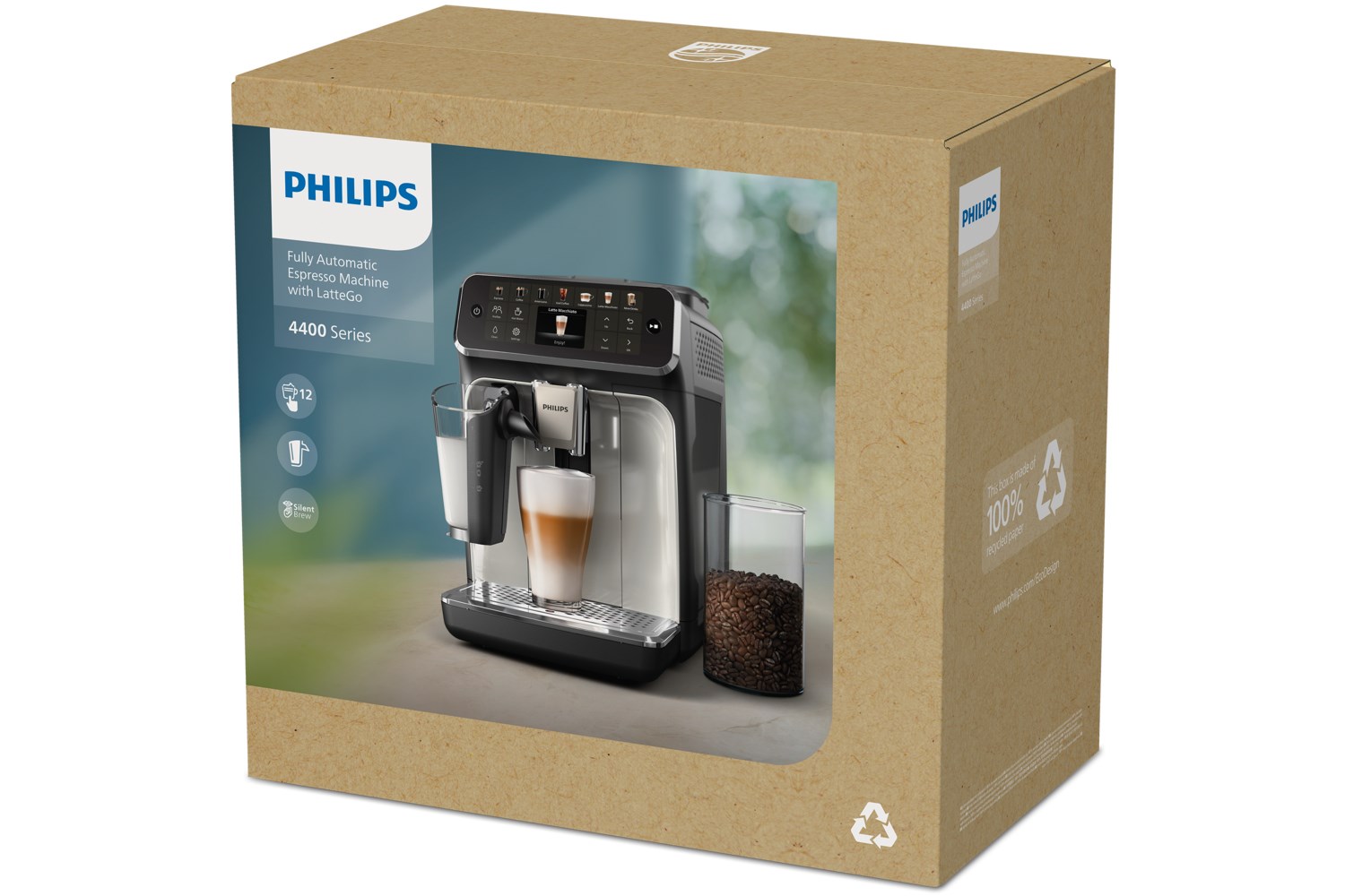 Philips EP4441/50 coffee maker Fully-auto Espresso machine 1.8 L Philips EP4441/50 coffee maker Fully-auto Espresso machine 1.8 L