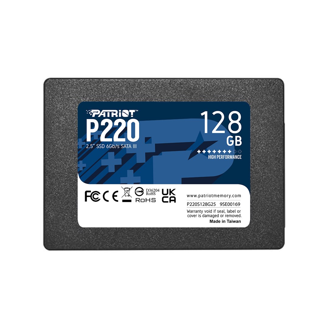 Patriot Memory P220 128GB 2.5" Serial ATA III Patriot Memory P220 128GB 2.5" Serial ATA III