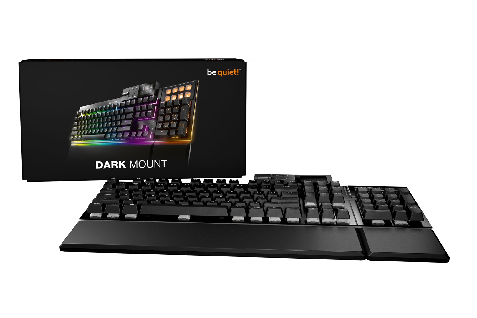 be quiet! Dark Mount Silent Linear US ANSI keyboard Gaming USB QWERTY US English Black be quiet! Dark Mount Silent Linear US ANSI keyboard Gaming USB QWERTY US English Black