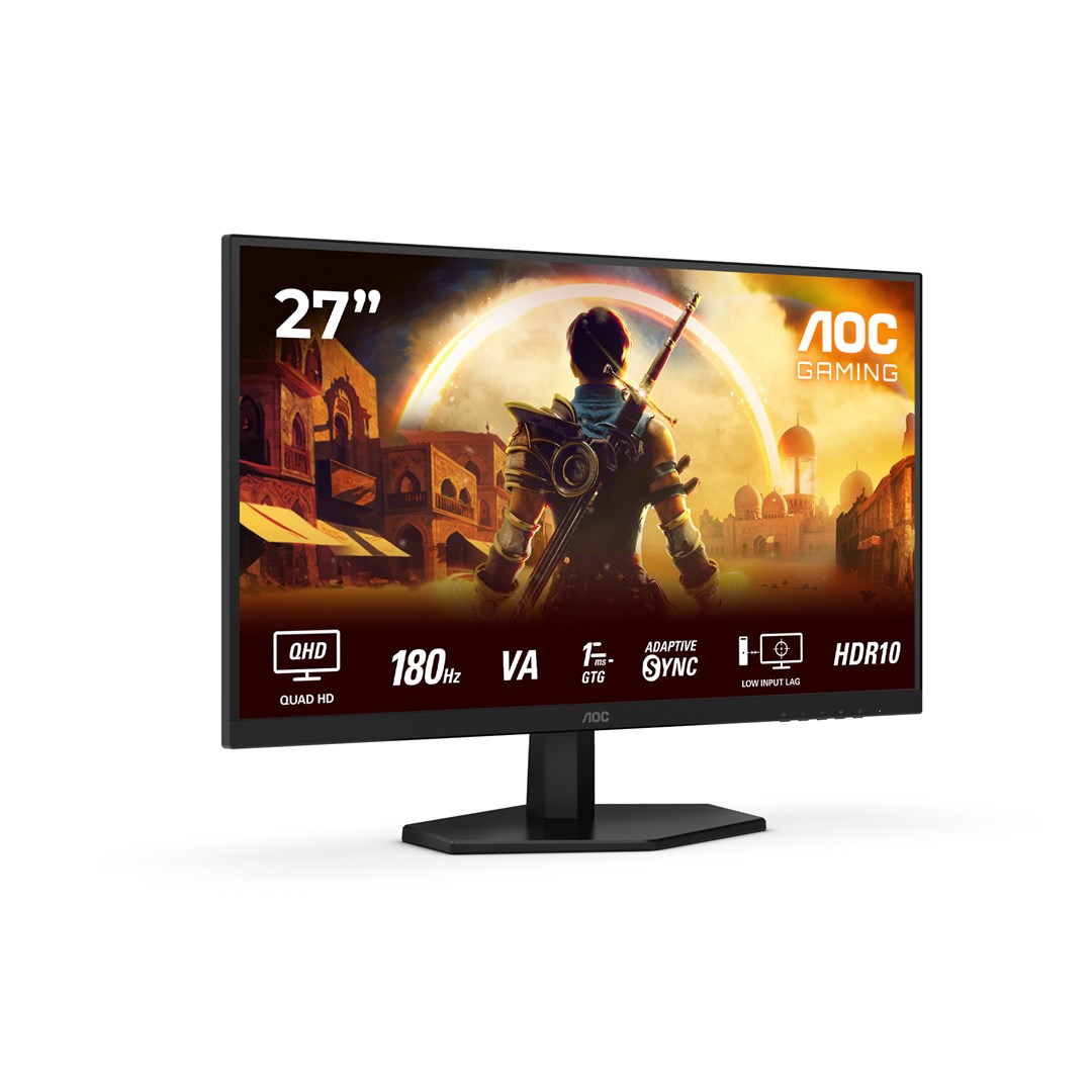 AOC G4 Q27G42XNE computer monitor 68.6 cm (27") 2560 x 1440 pixels Quad HD LED Black, Red AOC G4 Q27G42XNE computer monitor 68.6 cm (27") 2560 x 1440 pixels Quad HD LED Black, Red
