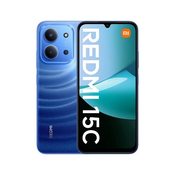 Xiaomi Redmi 15C 17.5 cm (6.9") 4G USB Type-C 4 GB 128 GB 6000 mAh Blue Xiaomi Redmi 15C 17.5 cm (6.9") 4G USB Type-C 4 GB 128 GB 6000 mAh Blue
