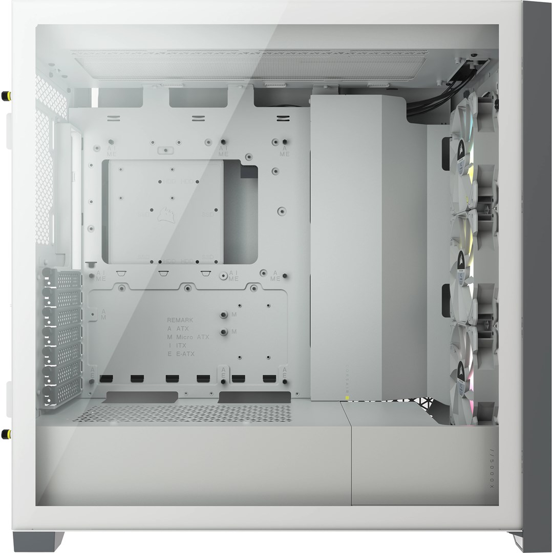 Corsair iCUE 5000X RGB Midi Tower White Corsair iCUE 5000X RGB Midi Tower White