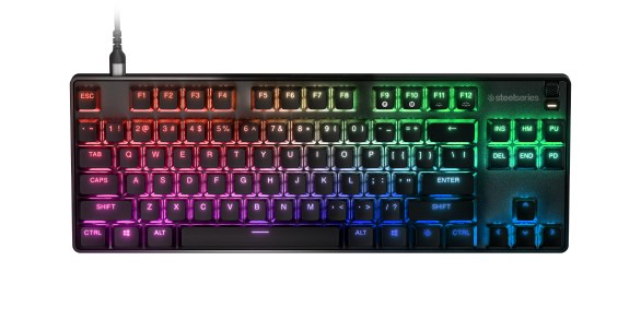 SteelSeries Gaming Keyboard Apex 9 TKL, RGB LED light, US, Black, Wired SteelSeries Gaming Keyboard Apex 9 TKL, RGB LED light, US, Black, Wired
