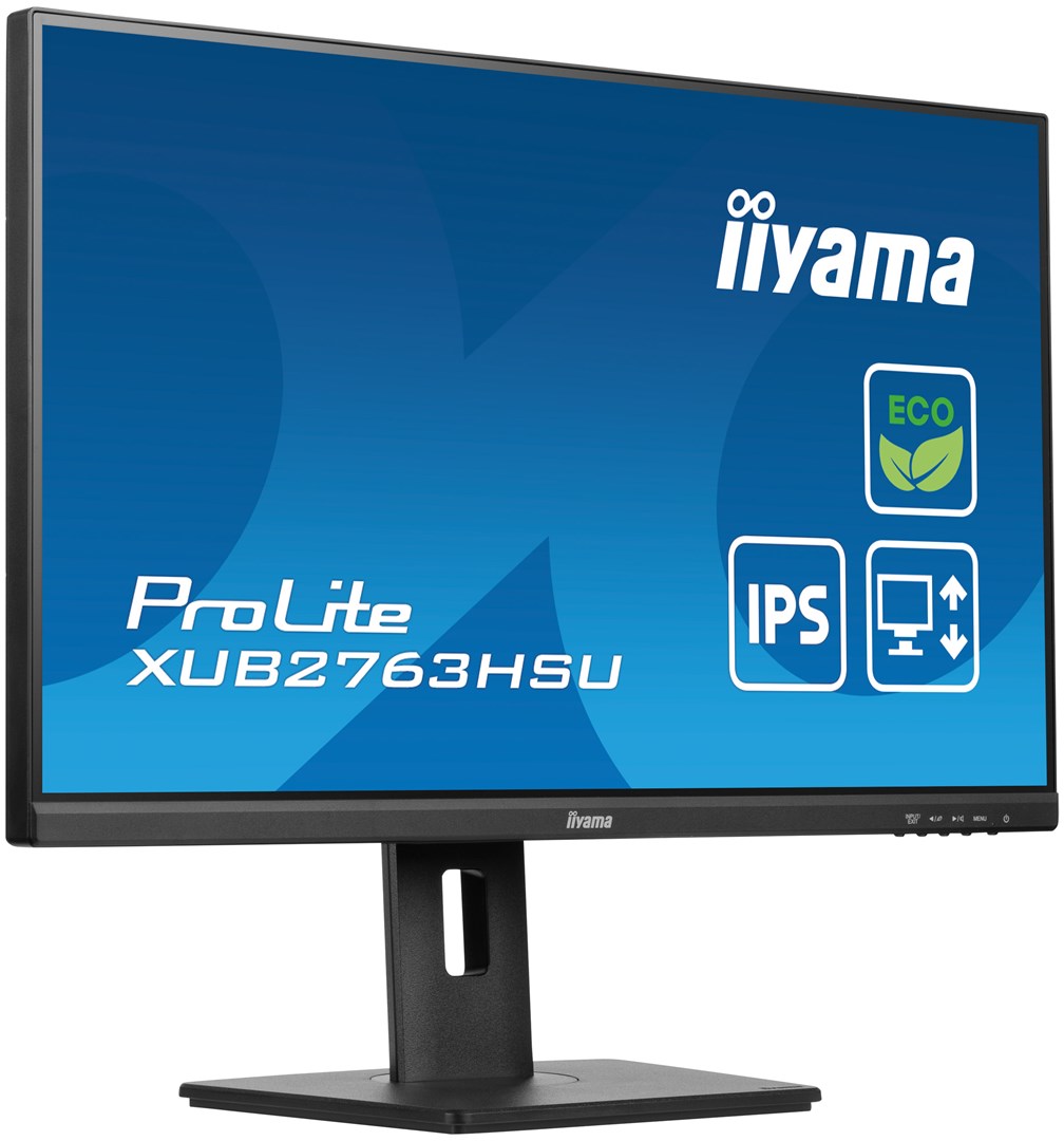iiyama ProLite XUB2763HSU-B1 computer monitor 68.6 cm (27") 1920 x 1080 pixels Full HD LED Black iiyama ProLite XUB2763HSU-B1 computer monitor 68.6 cm (27") 1920 x 1080 pixels Full HD LED Black