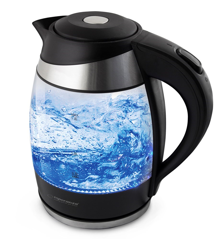 Esperanza EKK009 electric kettle 1.8 L Black, Multicolor 2200 W Esperanza EKK009 electric kettle 1.8 L Black, Multicolor 2200 W