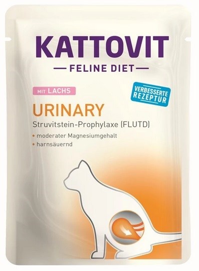 KATTOVIT Feline Diet Urinary Salmon - wet cat food - 85g KATTOVIT Feline Diet Urinary Salmon - wet cat food - 85g