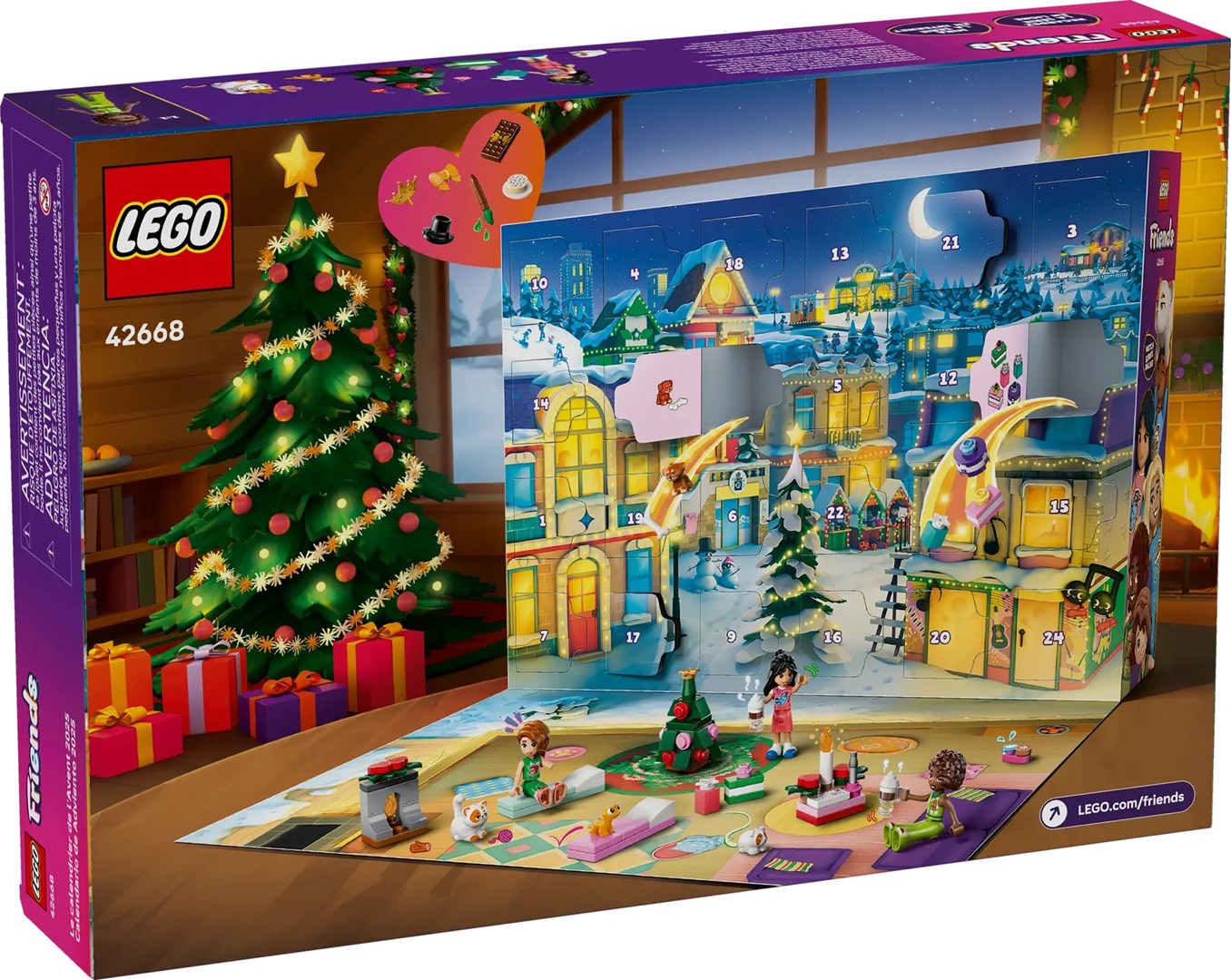 LEGO FRIENDS 42668 Advent Calendar 2025 LEGO FRIENDS 42668 Advent Calendar 2025