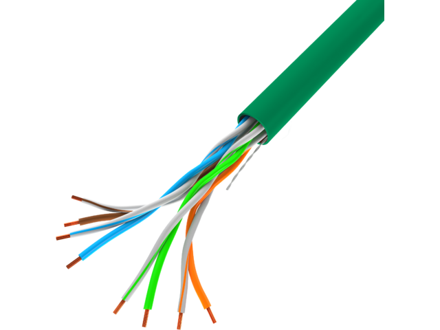 LANBERG LAN UTP CABLE 100MB/S 305M WIRE CCA GREEN LANBERG LAN UTP CABLE 100MB/S 305M WIRE CCA GREEN