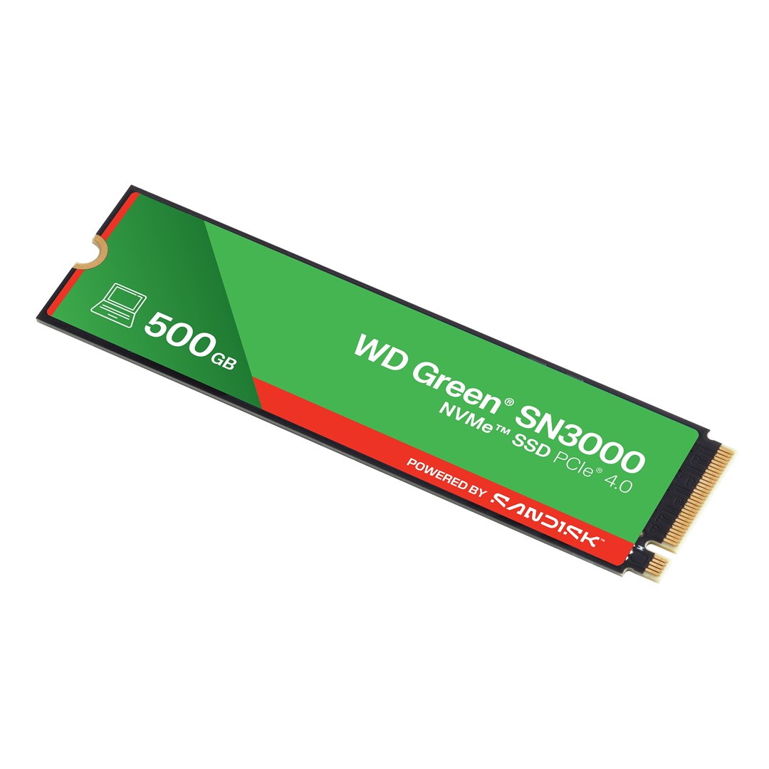 SanDisk SN3000 500 GB M.2 PCI Express 4.0 NVMe QLC 3D NAND (WDS500G4G0E) SanDisk SN3000 500 GB M.2 PCI Express 4.0 NVMe QLC 3D NAND (WDS500G4G0E)