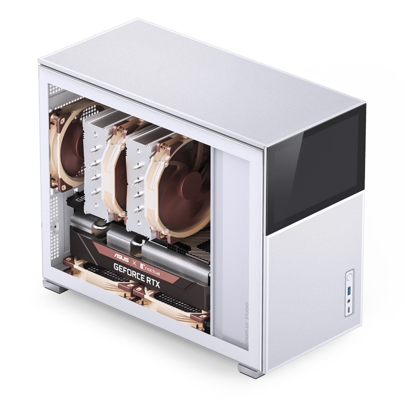Jonsbo D31 MESH Screen Micro-ATX Case, Tempered Glass - white Jonsbo D31 MESH Screen Micro-ATX Case, Tempered Glass - white