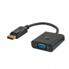 Savio CL-90 video cable adapter 0.2 m DisplayPort VGA (D-Sub) Black Savio CL-90 video cable adapter 0.2 m DisplayPort VGA (D-Sub) Black