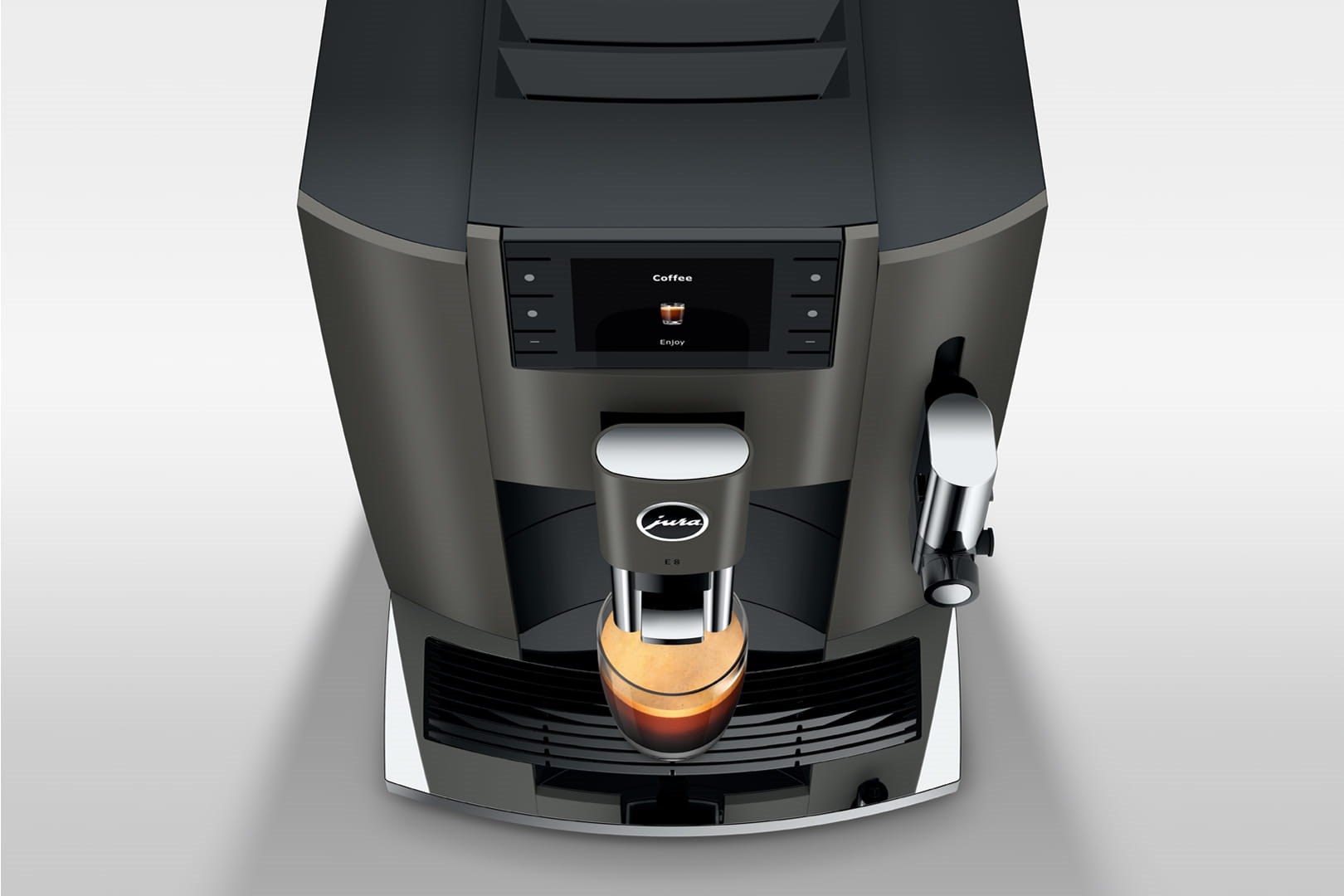 Jura E8 Dark Inox (EC) Coffee Machine Jura E8 Dark Inox (EC) Coffee Machine