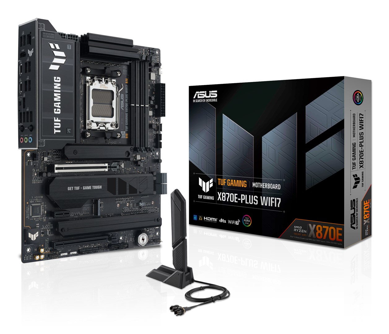 ASUS TUF GAMING X870E-PLUS WIFI7 AMD X870E Socket AM5 ATX ASUS TUF GAMING X870E-PLUS WIFI7 AMD X870E Socket AM5 ATX