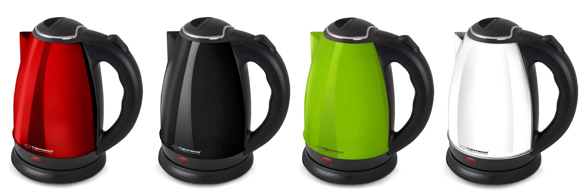 Esperanza EKK113G electric kettle 1.8 L 1800 W Black, Green Esperanza EKK113G electric kettle 1.8 L 1800 W Black, Green