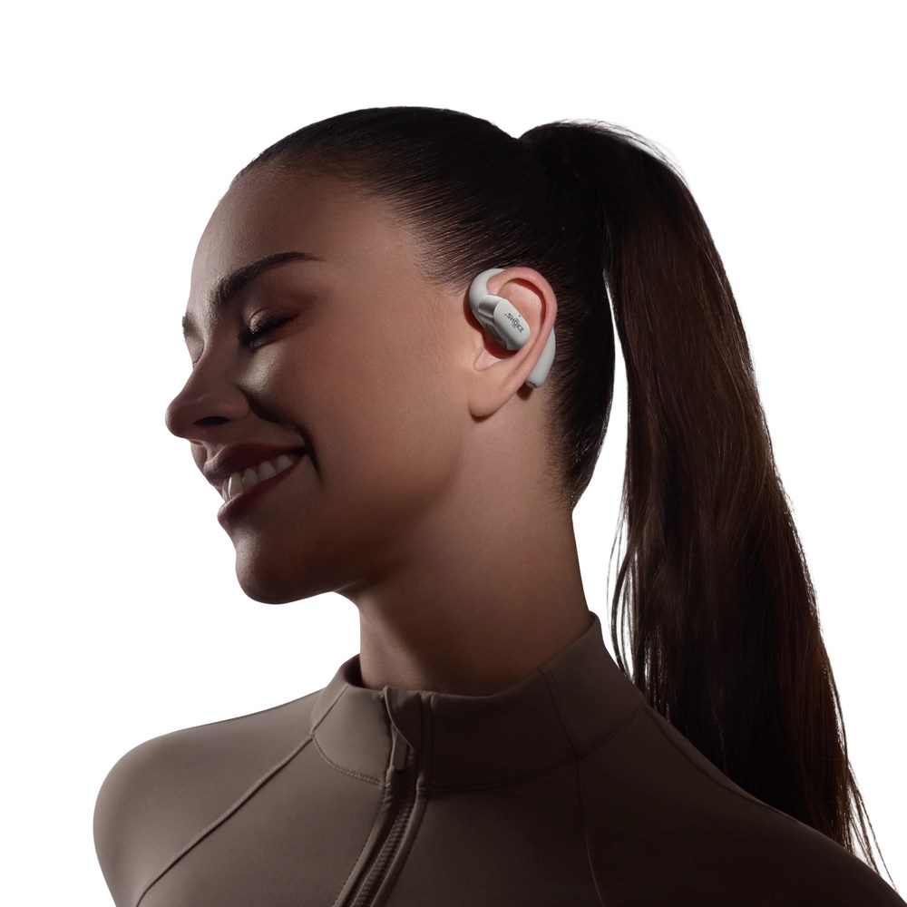 SHOKZ OpenFit 2+ Headphones Wireless Ear-hook, In-ear Calls/Music Bluetooth Grey SHOKZ OpenFit 2+ Headphones Wireless Ear-hook, In-ear Calls/Music Bluetooth Grey