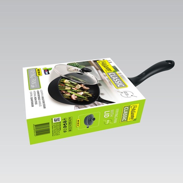 Maestro MR-1205-28 Frying pan with lid, 28 cm, black Maestro MR-1205-28 Frying pan with lid, 28 cm, black