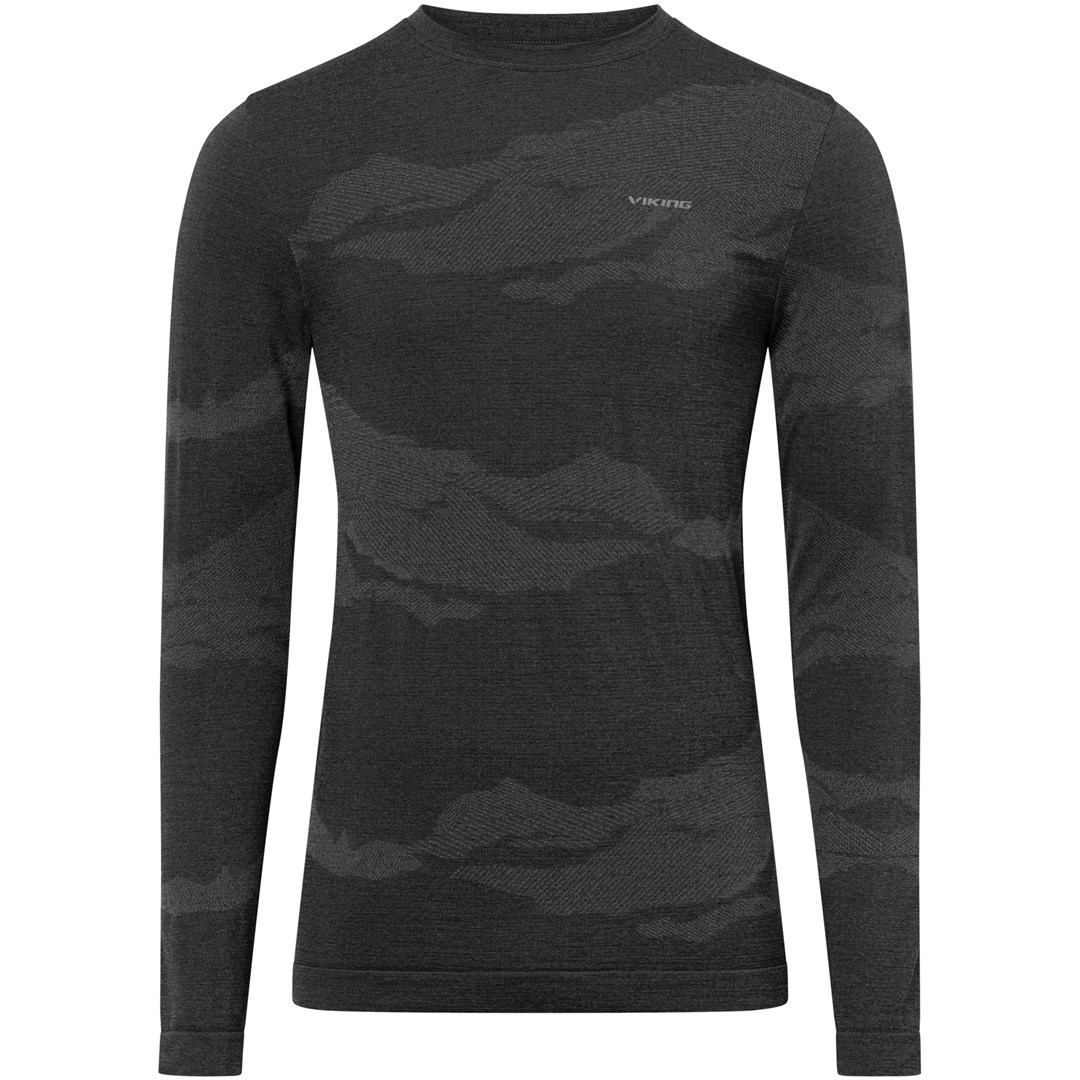 VIKING Gasher Man Set Merino men's underwear, size M, black VIKING Gasher Man Set Merino men's underwear, size M, black