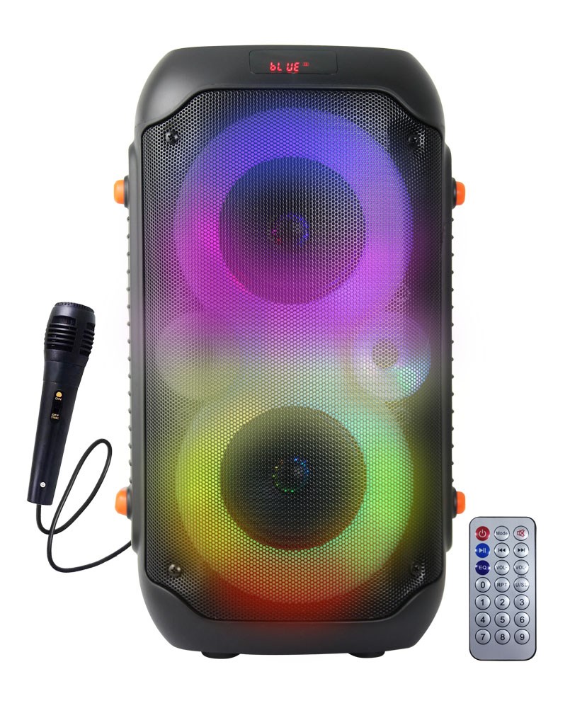 Esperanza EP156 BT FM LED RGB KARAOKE Speaker Black 20W Esperanza EP156 BT FM LED RGB KARAOKE Speaker Black 20W